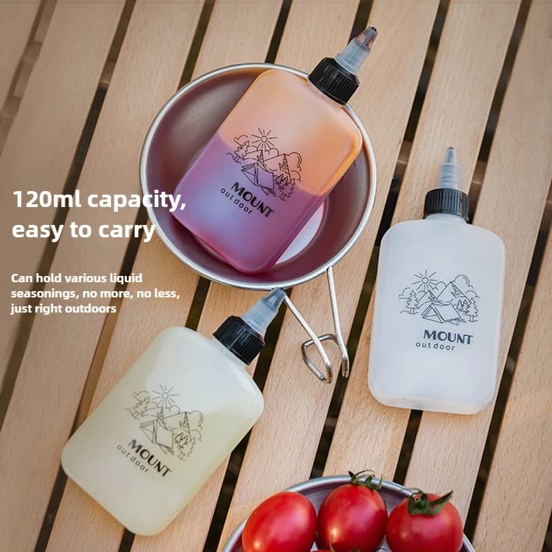 Bouteille distributrice d'huile de Camping en plein air