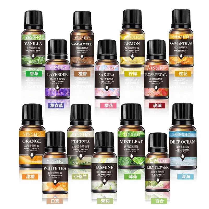 Huile essentielle de voiture 10ml, pour diffuseur d'arôme, humidificateur d'air, soluble dans l'eau, lavande, vanille, désodorisants de voiture, recharge de parfum
