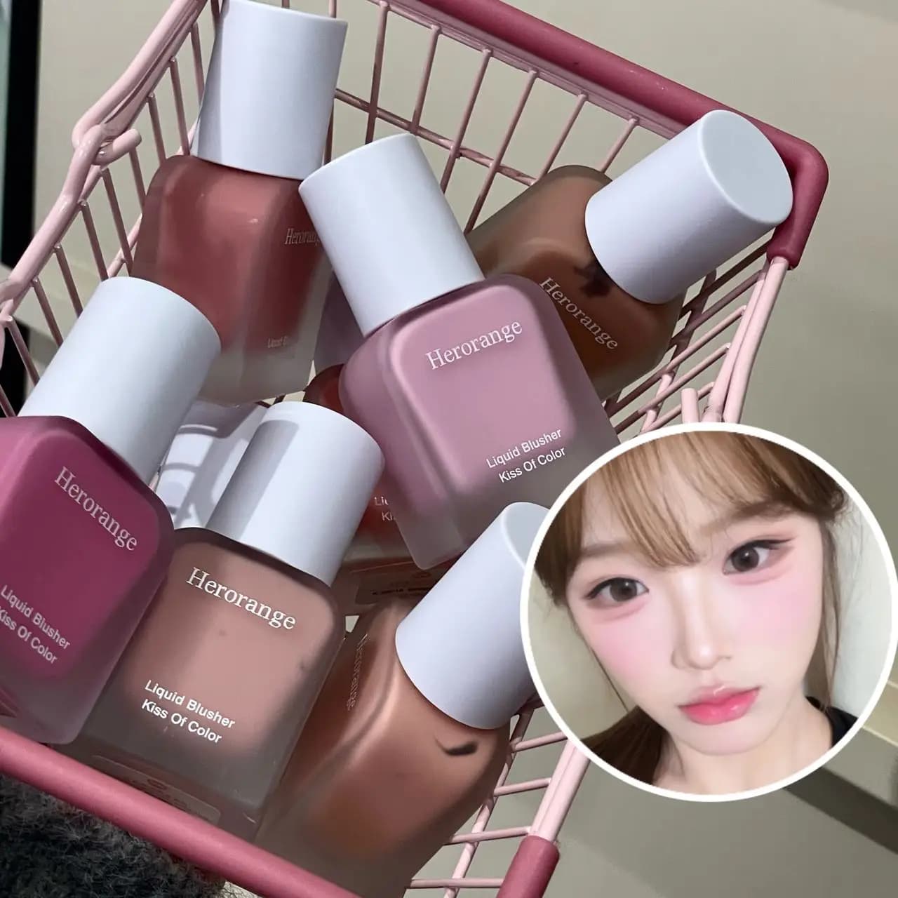 Herorange Blush Liquide Hydratant Léger