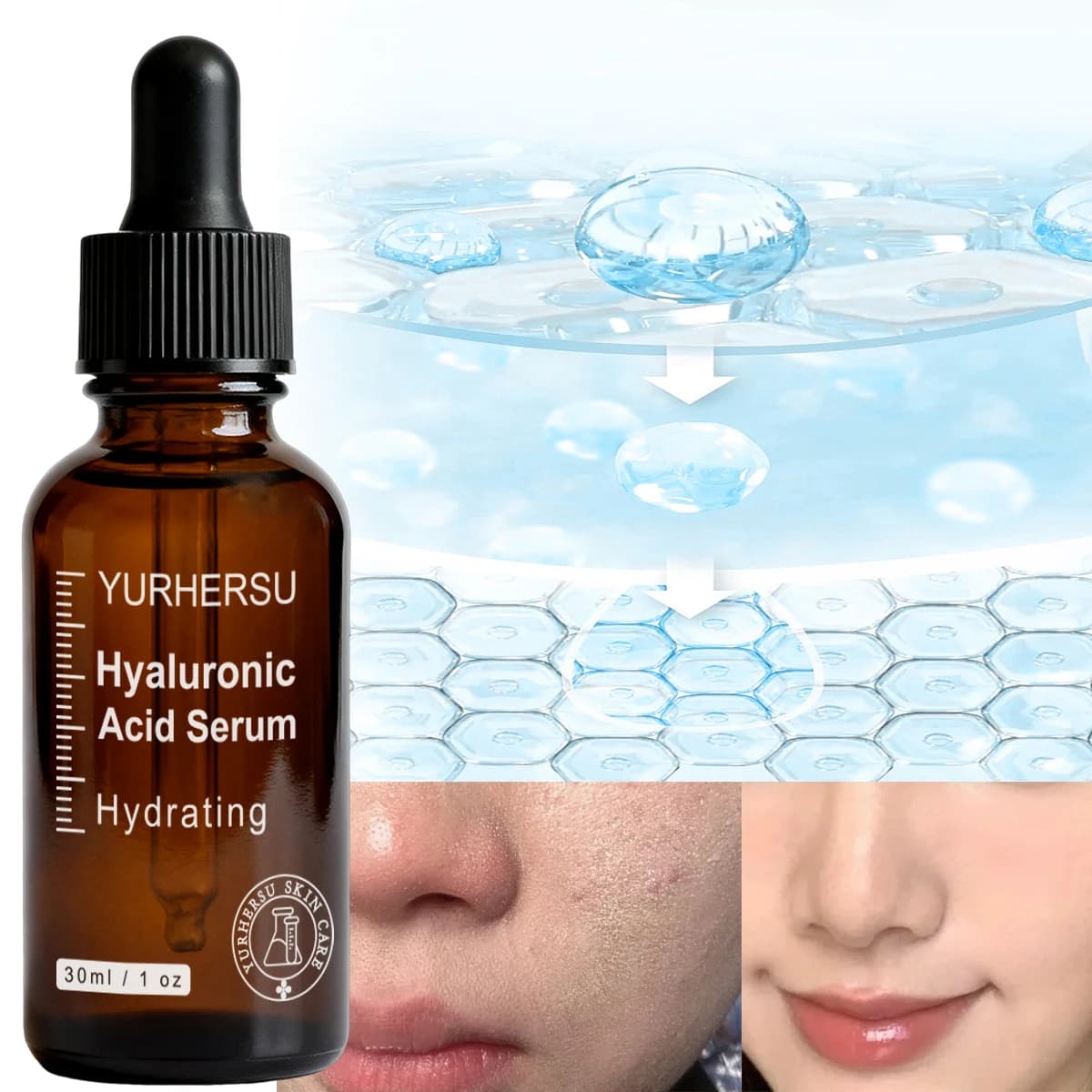 Sérum à l'acide hyaluronique à 3.0 %