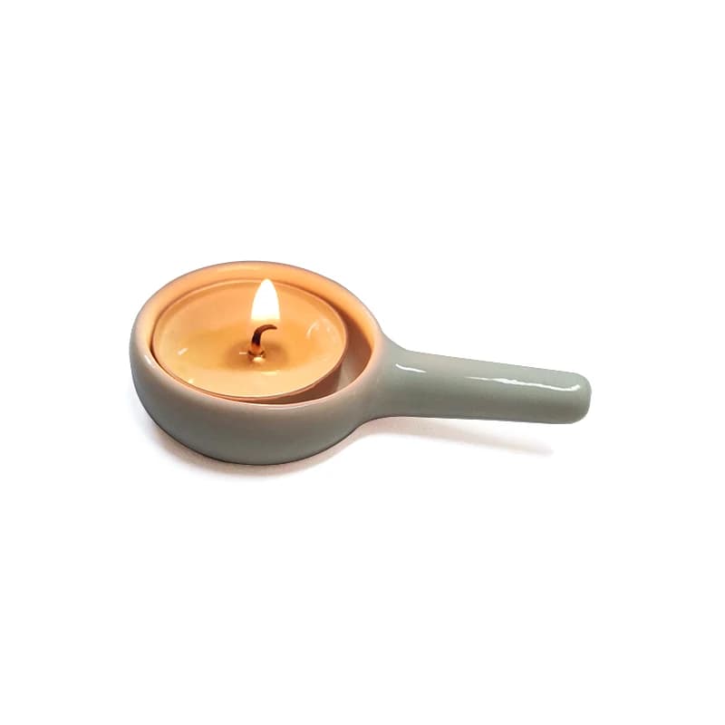 Bougeoir en céramique pour la décoration de la maison, avertir la fonte, Eva à huile, diffuseur de parfum, four d'aromathérapie, ci-après, chandelier