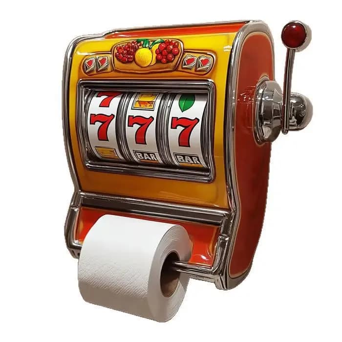 Machine à sous porte-rouleau de papier toilette, adapté aux toilettes, la cuisine, décoration créative de la maison, nécessités quotidiennes