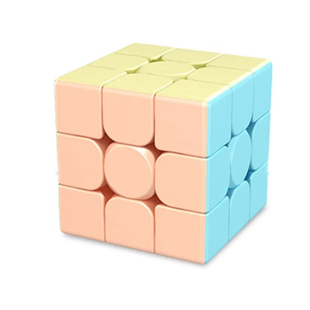 [ECube] Moyu Cubing classe Meilong 3/3C 3x3 magique sans autocollant 3 couches vitesse Cube magique professionnel Puzzle jouets pour enfants