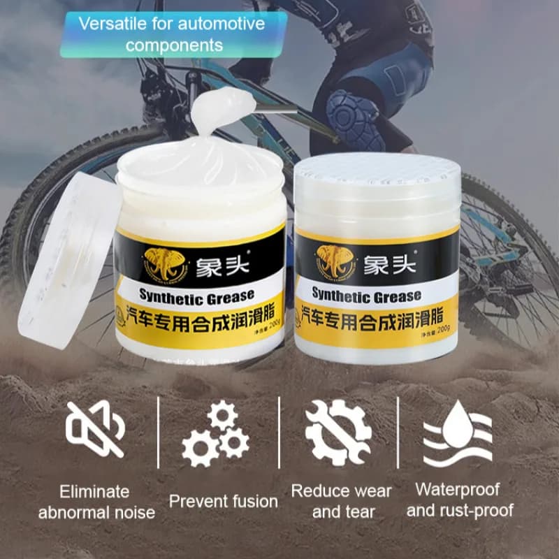 Graisse Synthétique Blanche de Haute Qualité pour Soins Automobiles, Huile de Lubrification pour Toit Ouvrant, Porte Abormale