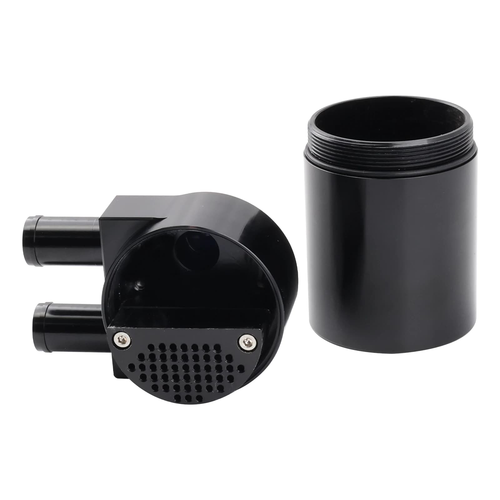 Réservoir de récupération d'huile à double déflecteur avec support de tuyau pour BMW F20 F21 F22 F23 F30 F34 F32 F33 F36 130i 120i 125i 135i B46 B48