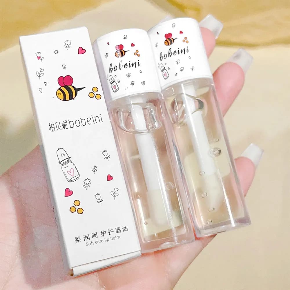 Huile pour les lèvres abeille