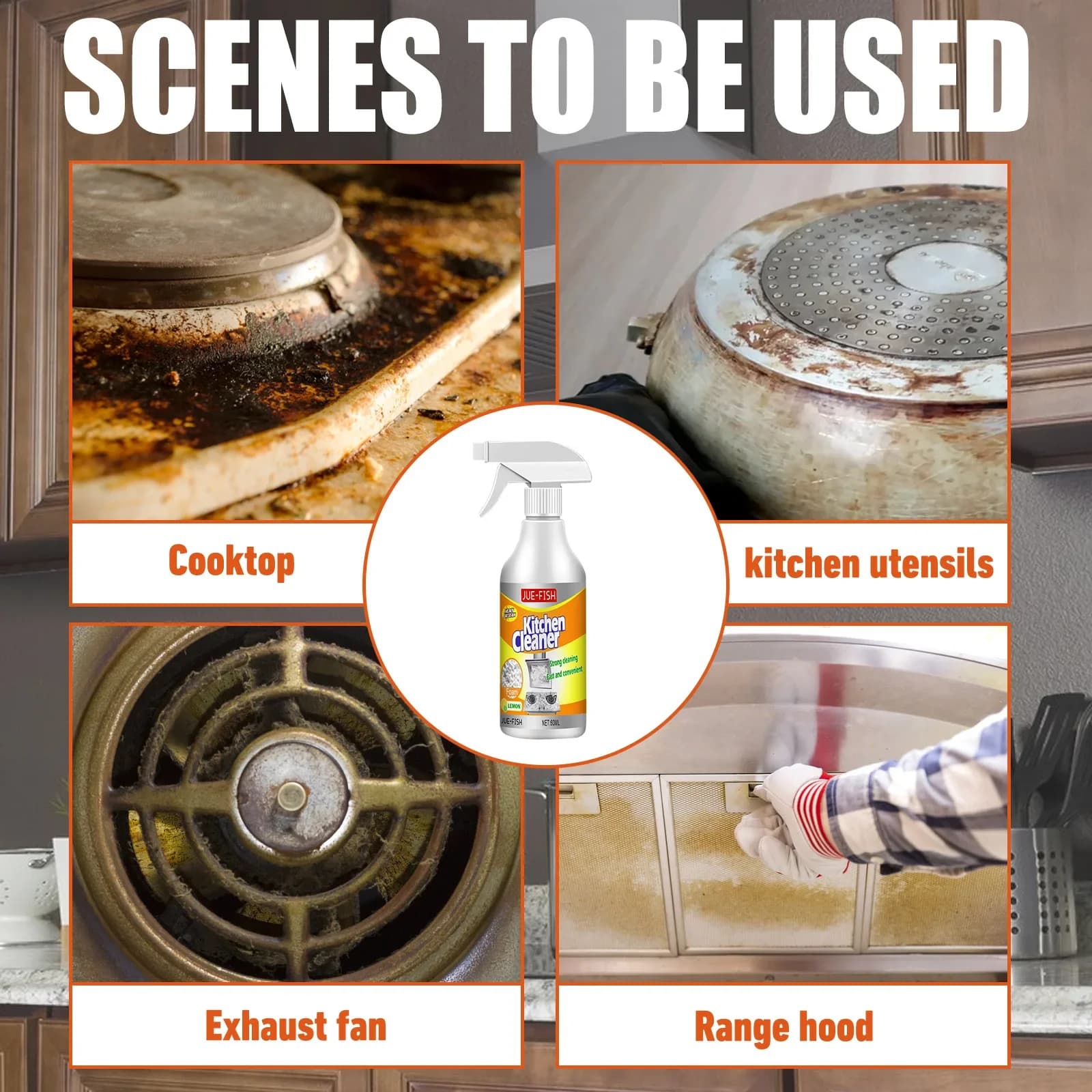 Nettoyant à l'huile, dissolvant de pulvérisation de bulles, mousse de graisse, multi-usages, nettoyage de l'huile de saleté, grilles de cuisine, lavage de mousse, ustensiles de cuisine, dégraissant