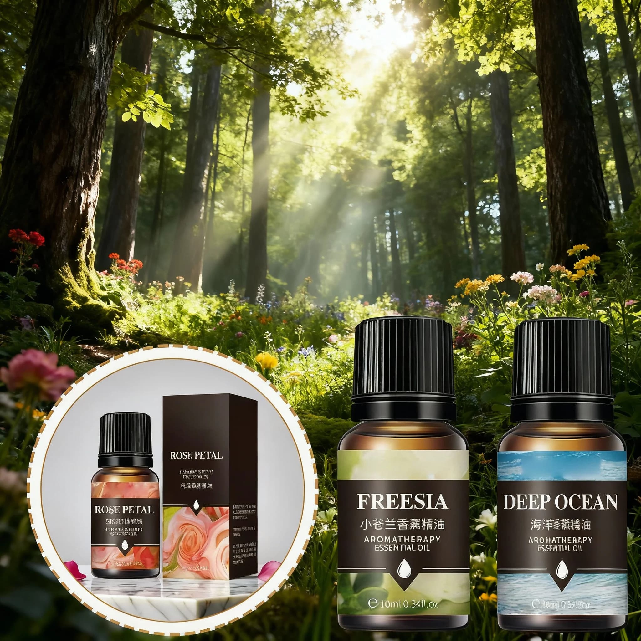 Huiles essentielles pour diffuseur d'arômes