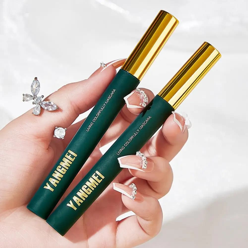Mascara à friser Ultra-fin, épais, allongeant, longue durée, imperméable, sans taches, maquillage pour un Look naturel