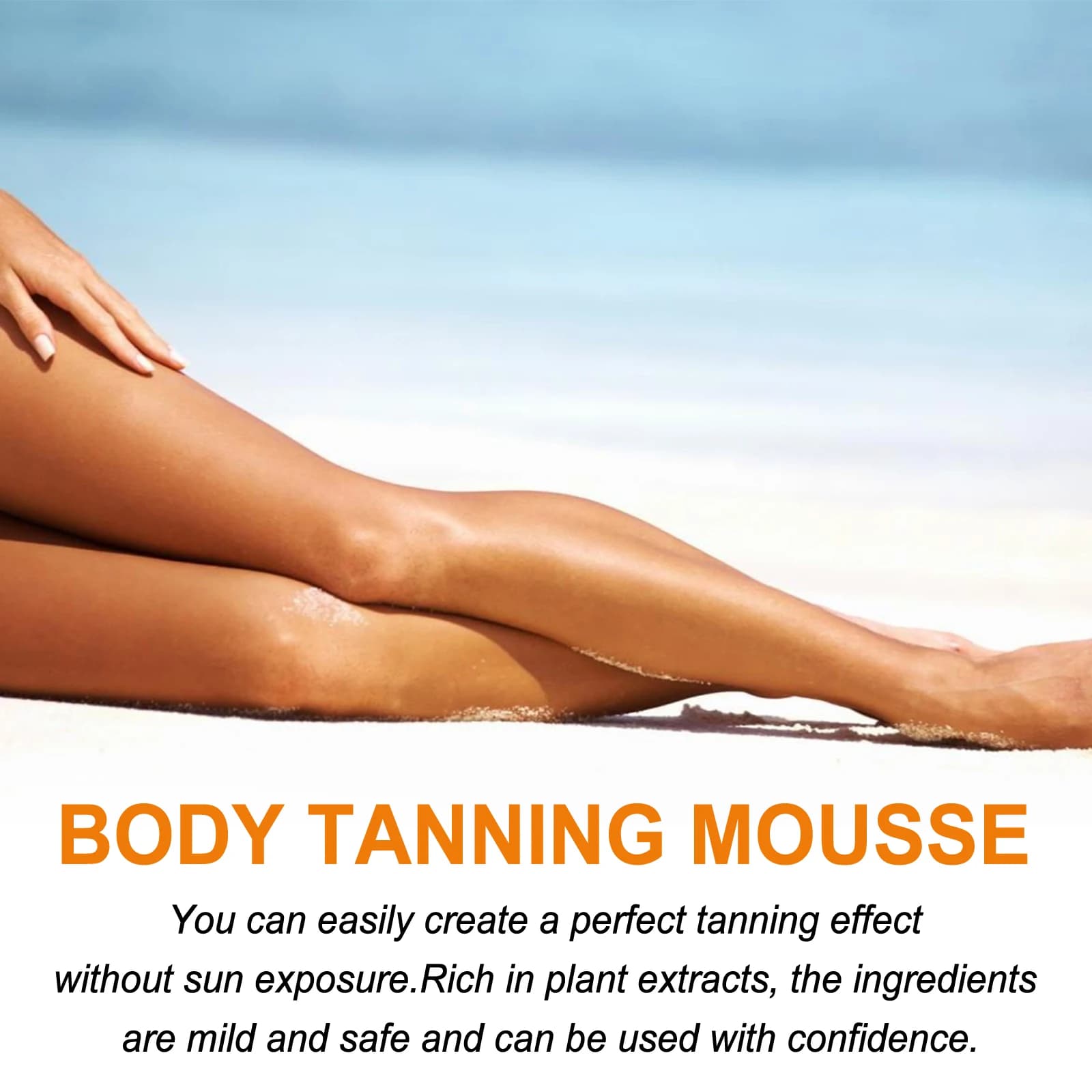 Mousse d'accélérateur de bronzage