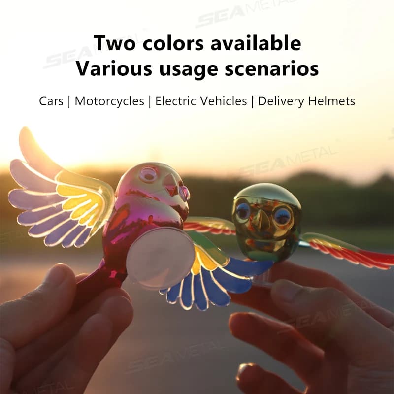 BLALION 2025 nouveau oiseau volant simulé voiture ornement aile peut balançer