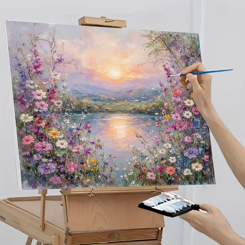 Peinture à l'huile par numéros
