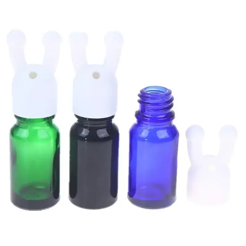 Bouteille d'inhalateur d'huile essentielle et d'arôme étanche, Mini bouteille distributrice d'huile essentielle et de parfum, inhalateur d'huile essentielle
