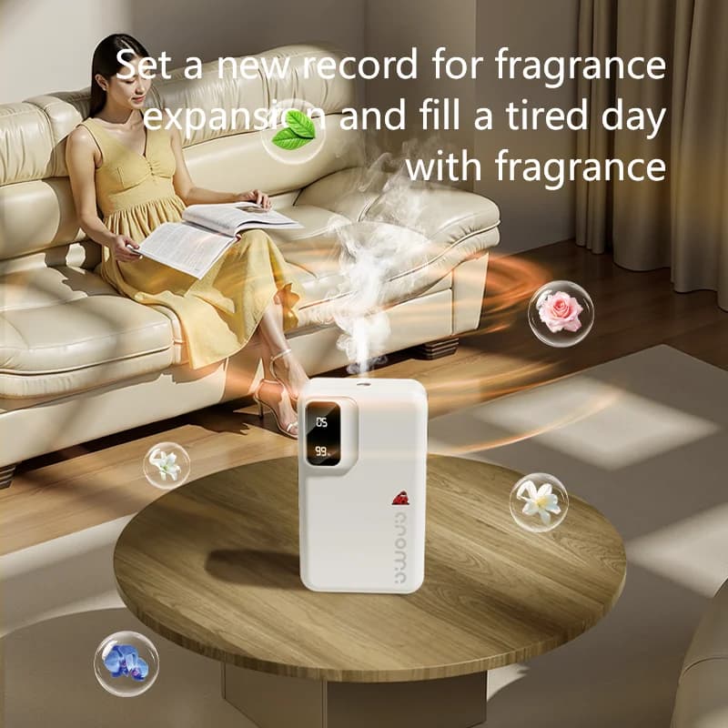 Diffuseur d'aromathérapie automatique intelligent à capteur, pulvérisateur USB de bureau, purificateur d'air, machine à parfum aux huiles essentielles pour la maison et la salle de bain