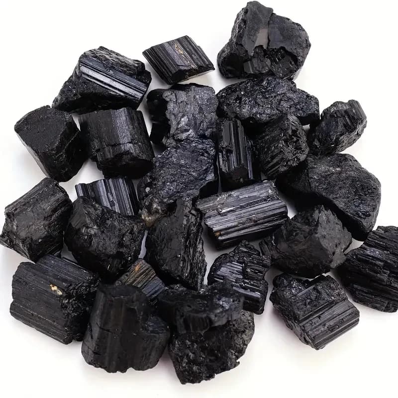 Citronapimen-Tourmaline Noire Naturelle