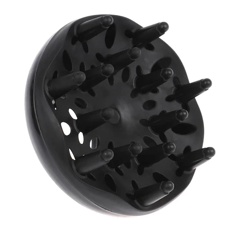 1pc diffuseur de cheveux professionnel coiffure Curl sèche-cheveux diffuseur universel coiffure souffleur Salon de coiffure outil bouclé noir