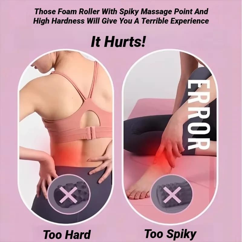 Rouleau de Massage EVA en mousse de diamant 3D