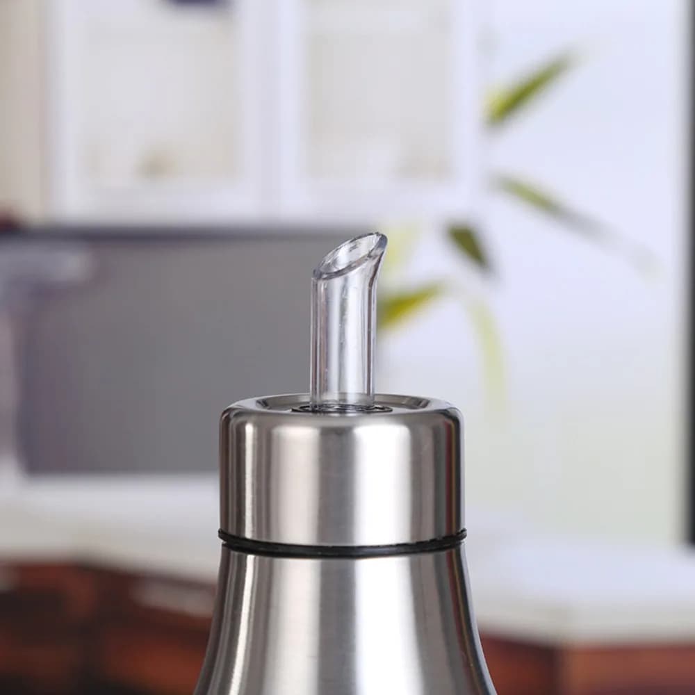 500/750/1000ml acier inoxydable Olive Anti-déversement étanche Portable accessoires de cuisine distributeur d'huile bouteille de stockage bouteille d'huile