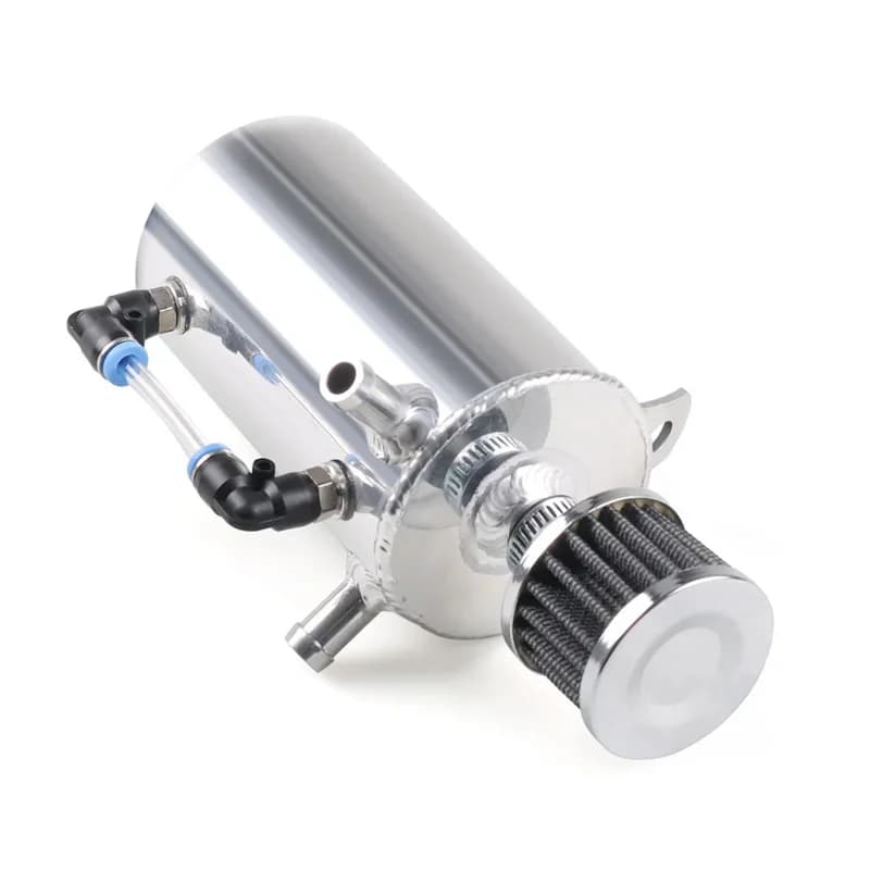 Réservoir de reniflard universel de 0,5L avec filtre de reniflard de 12mm, récupérateur d'huile