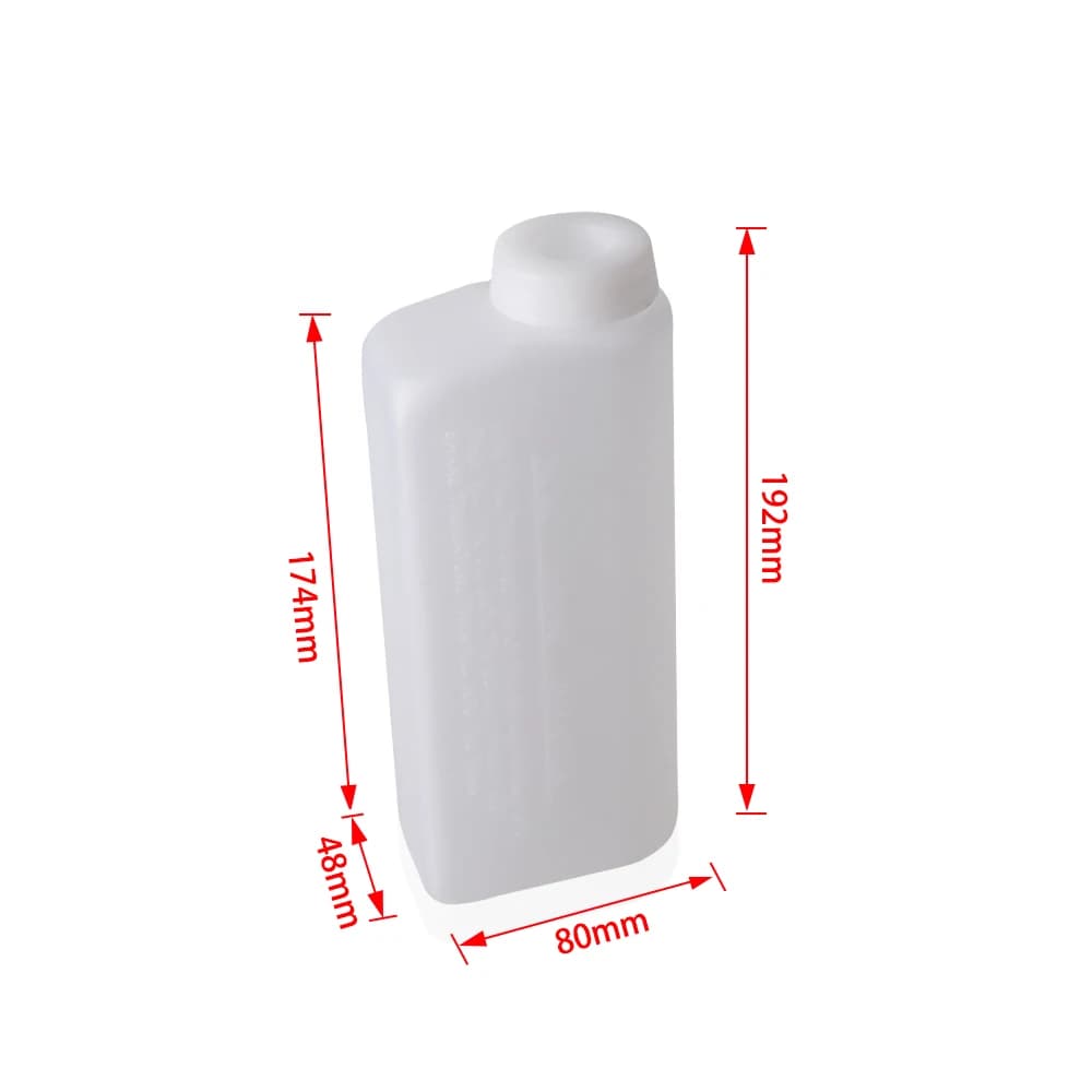 Bouteille d'huile Assad pour moto, 600ml, 2 temps, contenant de carburant doré pour D343 Pit Bike, accessoires de tondeuse à gazon