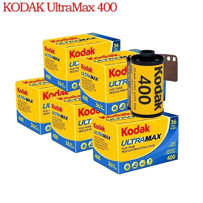 KODAK ColorPlus 200/UltraMax 400/or 200 impression couleur Film 35mm 36 exposition par rouleau adapté pour appareil photo M35/M38/H35/F9