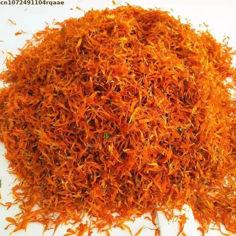 Pétales de Calendula Naturels Séchés de Haute Qualité pour la Fabrication de Savons, la Fabrication de Bougies, la Décoration de Mariage, le Pot-pourri et la Décoration DIY pour la Maison
