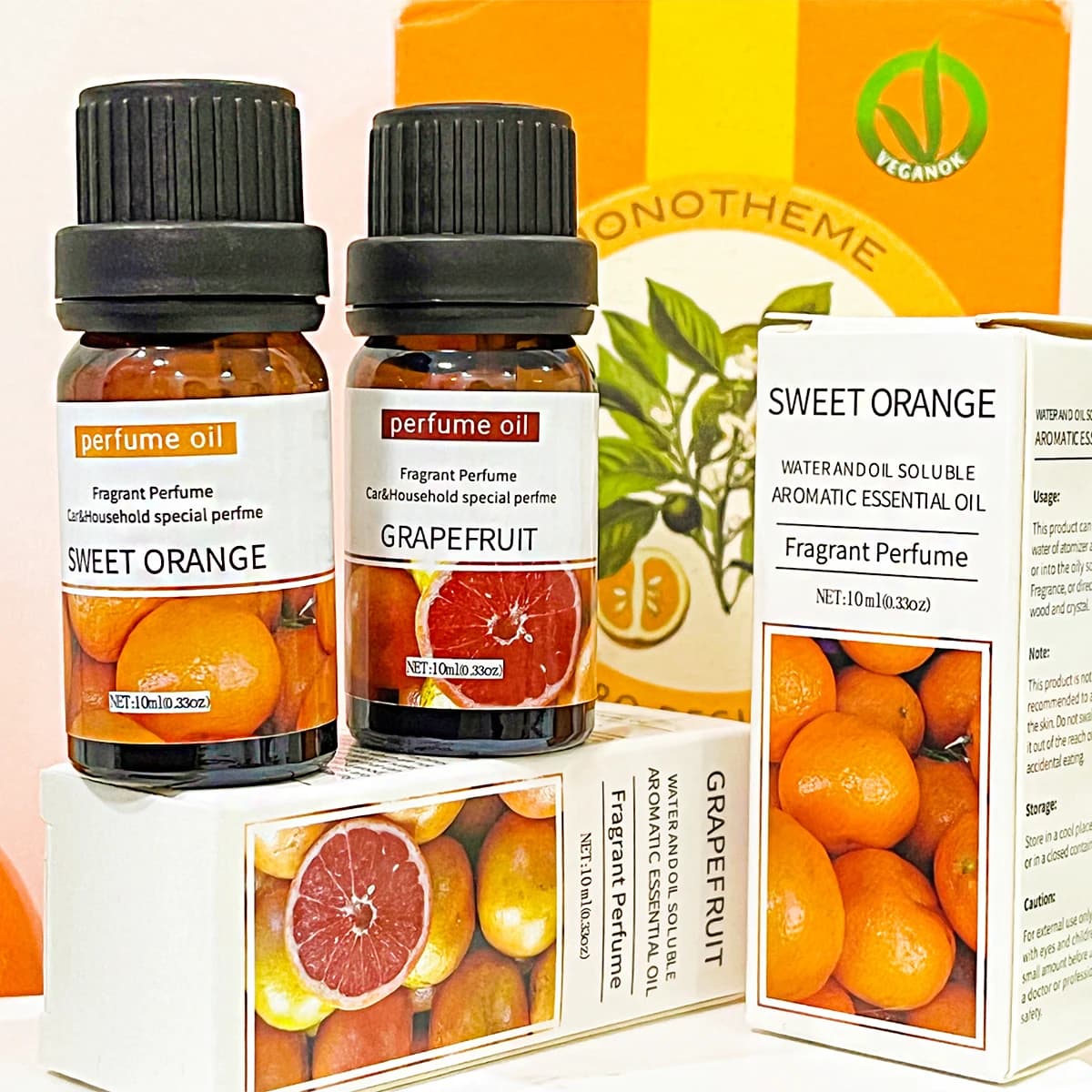 Huile Essentielle d'Aromathérapie 10 ml, Arôme Naturel de Plantes, Huile Aromatique Lavande Rose pour Humidificateur, Savon et Bougie DIY, Vente en Gros