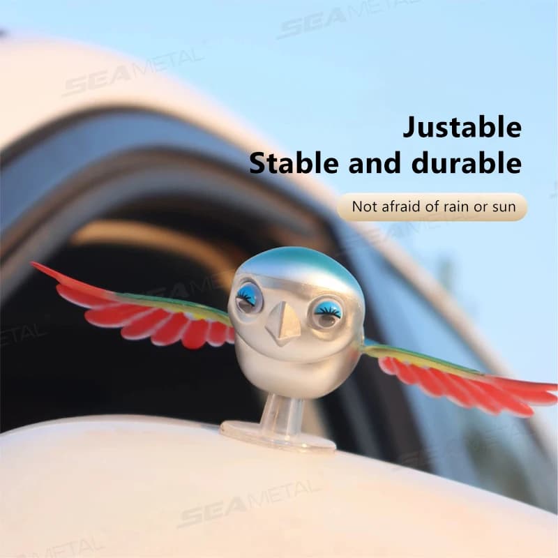 BLALION 2025 nouveau oiseau volant simulé voiture ornement aile peut balançer