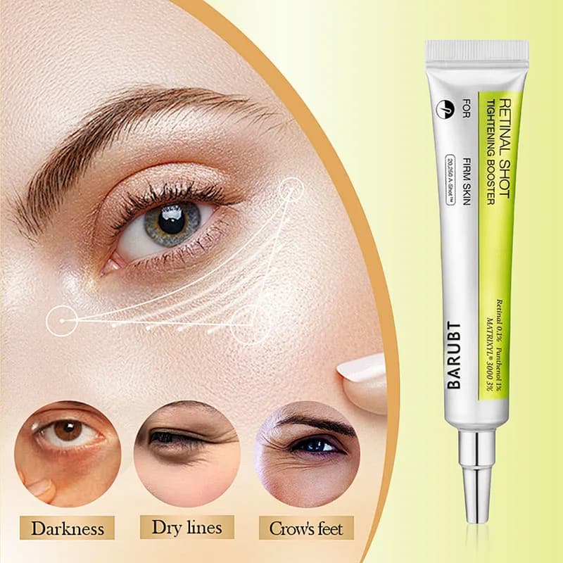 Crème Contour des Yeux Raffermissante Vita A Retinal Shot 15ml – Hydratante, Soin de Beauté Coréen Original, Nouveaux Produits