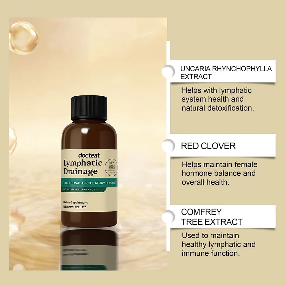 Gouttes de drainage lymphatique