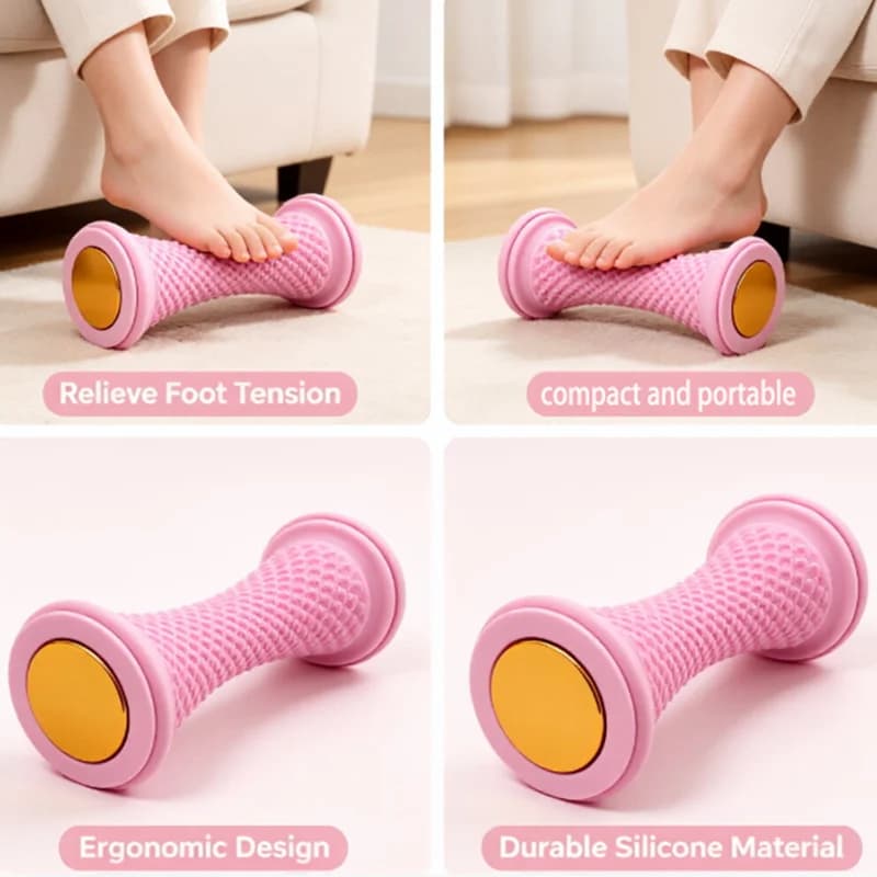 Rouleau de massage pour fascia plantaire, relaxation musculaire des jambes, entraîneur de voûte plantaire, rouleau de fitness