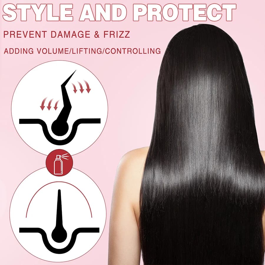 Spray de Protection thermique pour cheveux