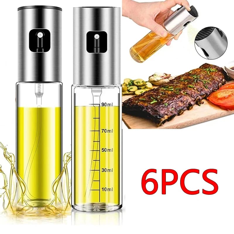 Pulvérisateur d'huile en verre pour la cuisson
