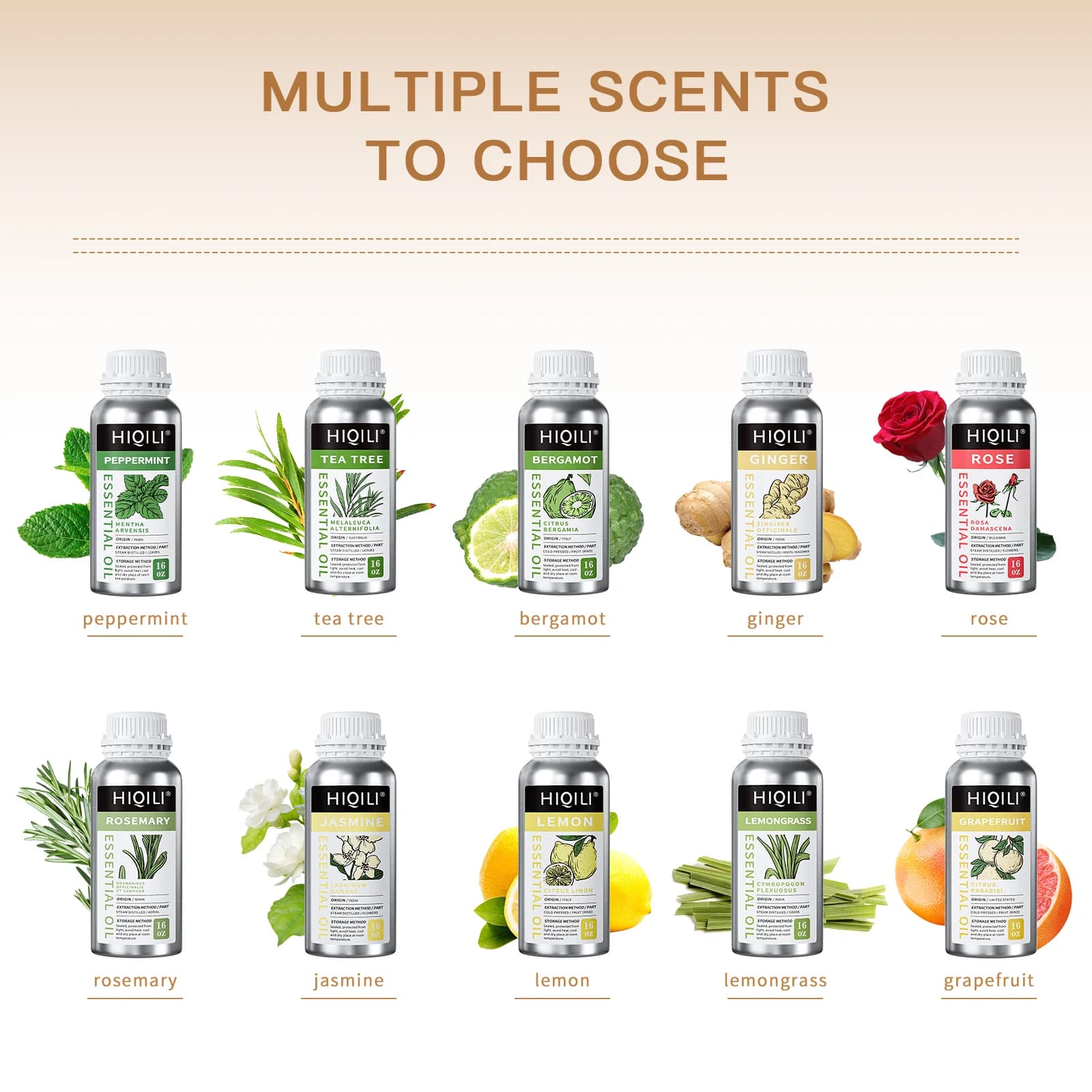 Huile essentielle HIQILI 500 ml