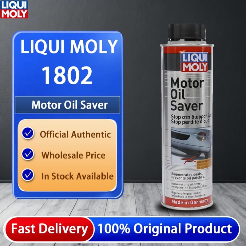 Liqui Moly économiseur d'huile moteur 300ML joint moteur réduit le bruit du moteur réduire la consommation d'huile moteur optimiser les émissions