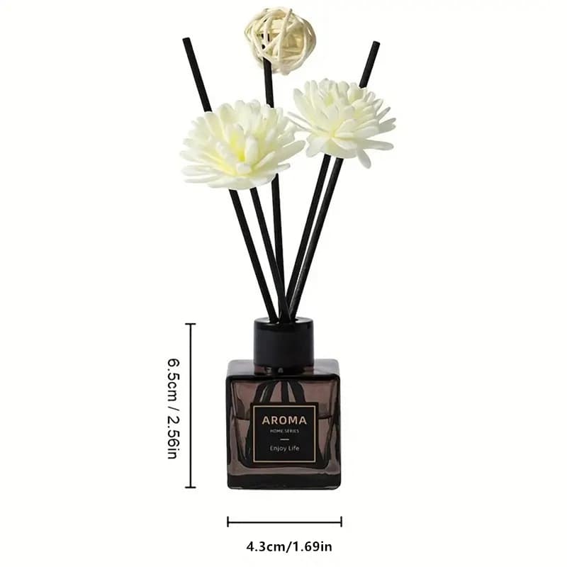 Nouvelle petite bouteille carrée grise