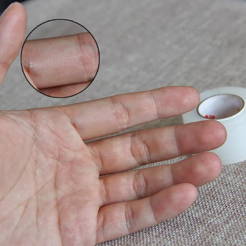 Rouleau de ruban adhésif Transparent PE pour le visage