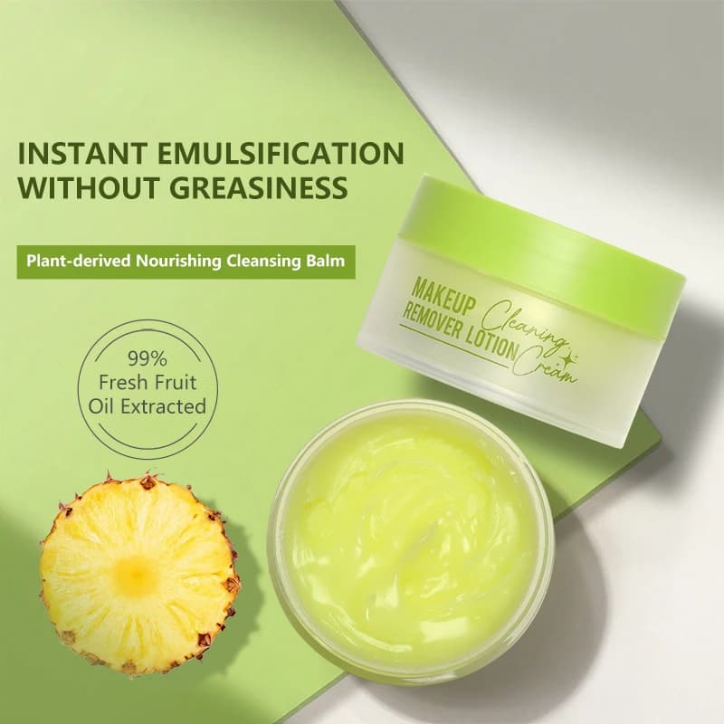 Crème démaquillante qui nettoie en profondeur le visage, les yeux et les lèvres avec une huile démaquillante douce et non irritante.