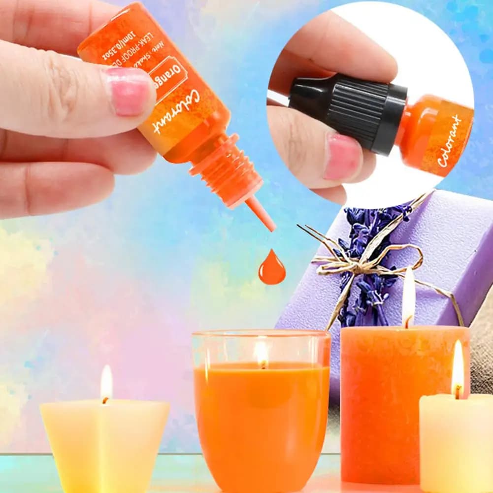 Colorant de bougie étanche