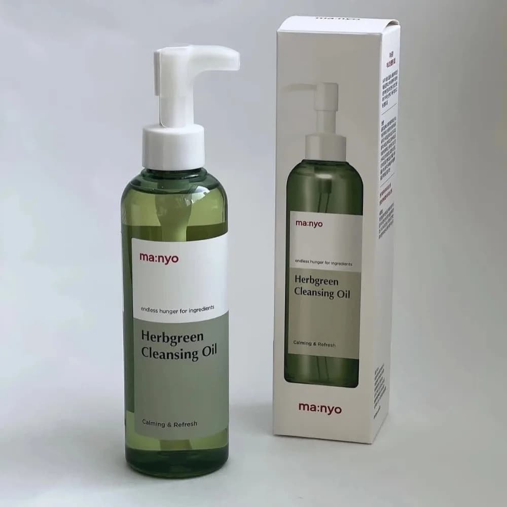 Huile nettoyante en profondeur par Ma:nyo dissout efficacement les impuretés le maquillage des Pores réduit les points noirs huile démaquillante douce et puissante