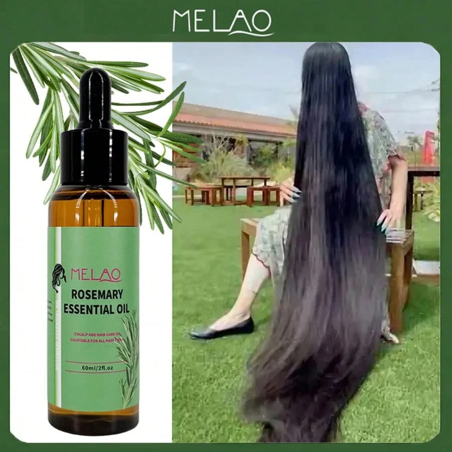 Huile capillaire à la rosemary MELAO Organics