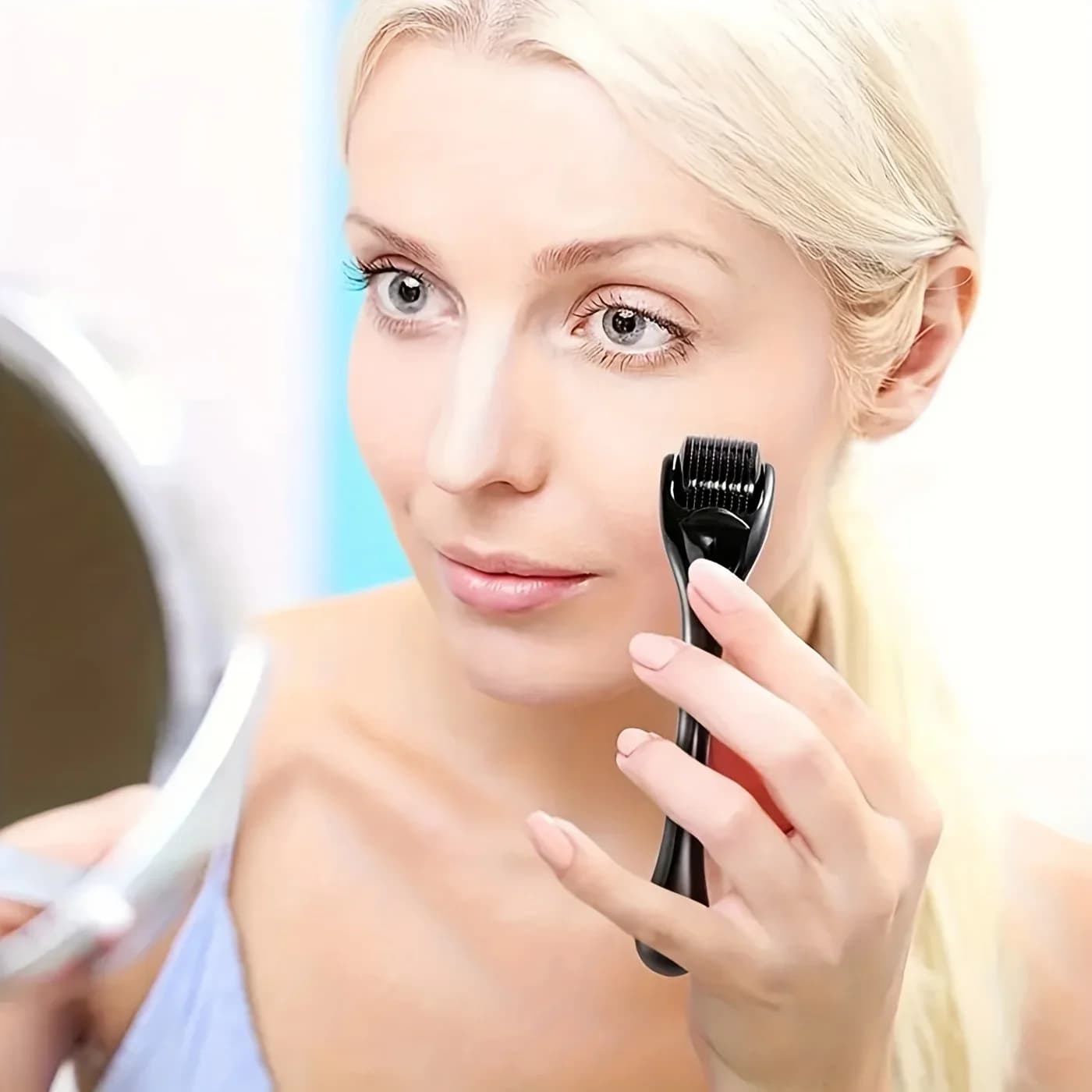 1 pièces rouleau à micro-aiguilles pour visage