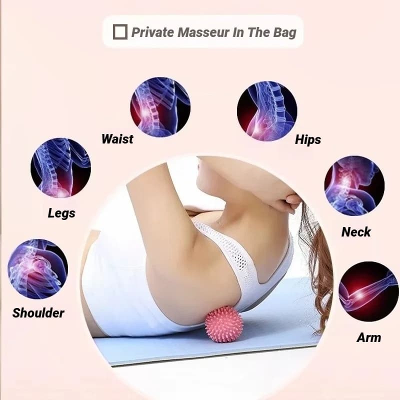 Boule de Massage de Sport, masseur à libération myofasciale, rouleau pointu pour les tissus profonds, Point de déclenchement, récupération musculaire, soulagement de la douleur, Durable