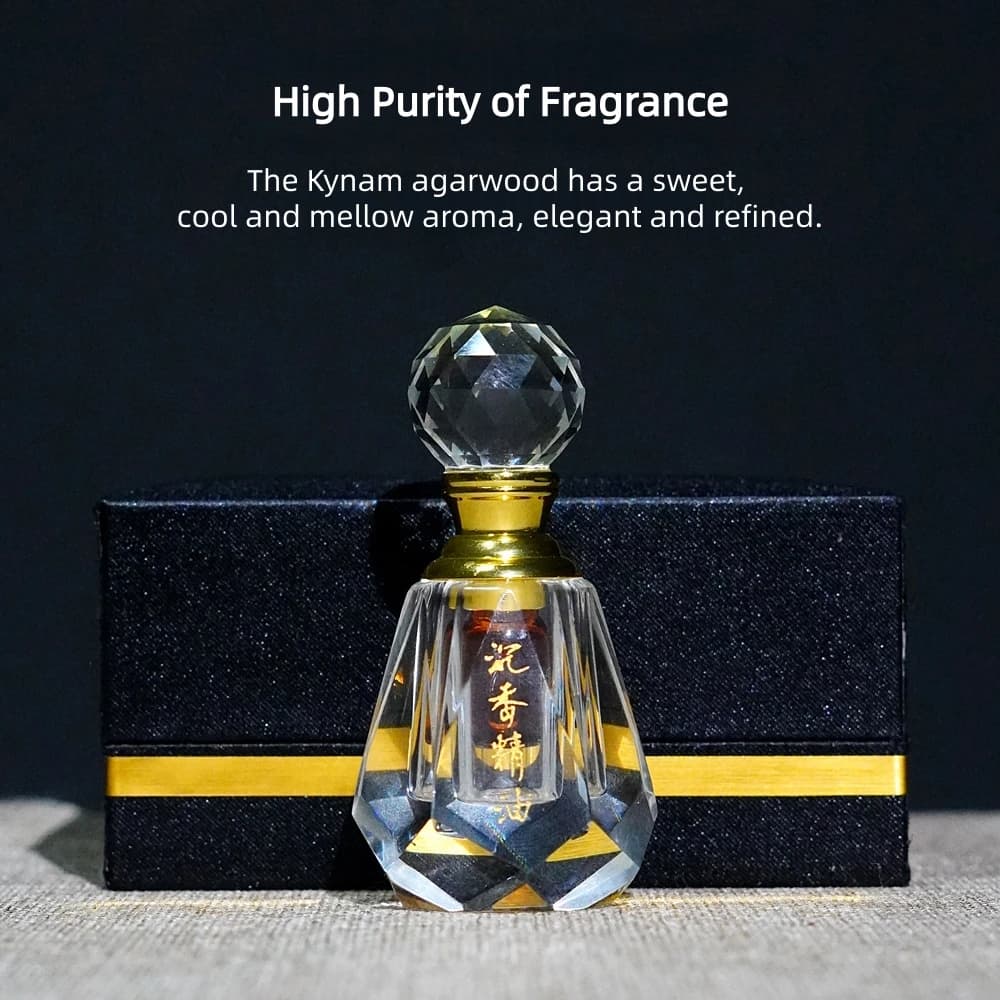 Huile essentielle naturelle de Kyara Agarwood pour l'aromathérapie