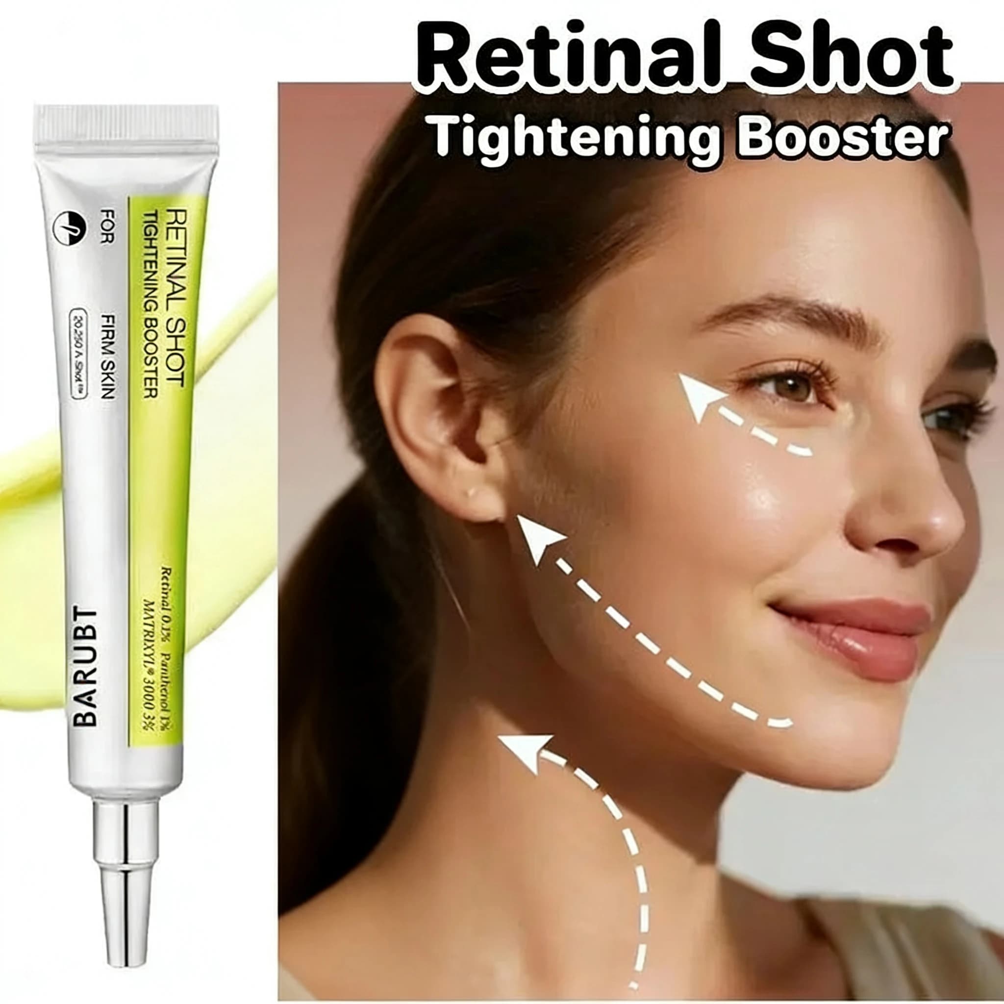 Crème Contour des Yeux Raffermissante Vita A Retinal Shot 15ml – Hydratante, Soin de Beauté Coréen Original, Nouveaux Produits