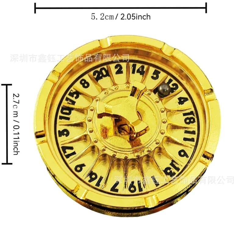 Dés rotatifs D20 en métal à roulement à billes anti-stress pour DND, RPG de table, TRPG, centre de table, cadeau pour les joueurs