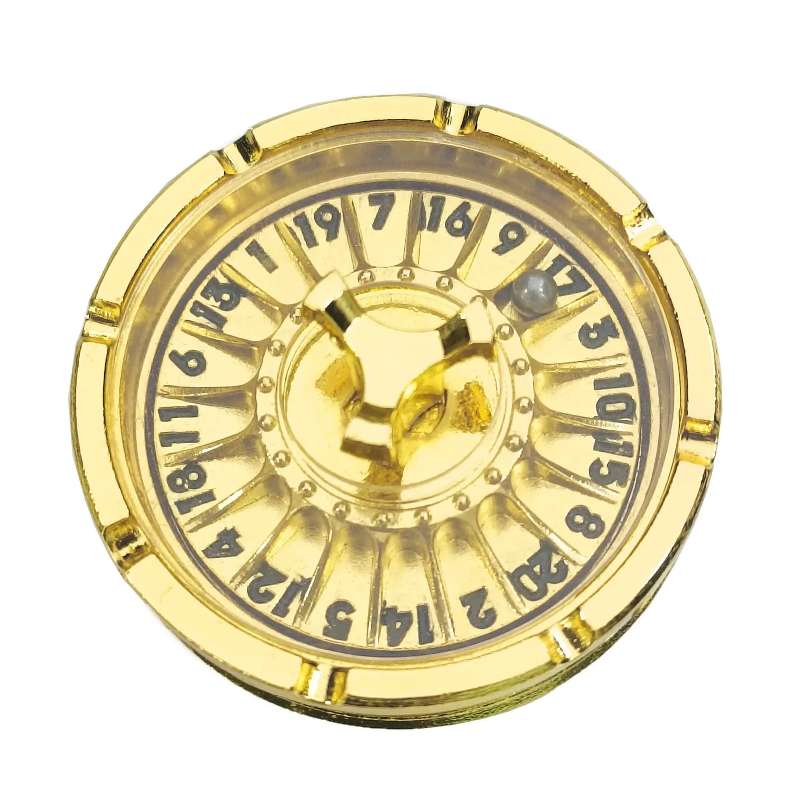 D&D Dés de Roulette gyroscopique du bout des doigts en métal pour donjons et dragons, dés en métal Spinner, dés de Roulette rotatifs pour jeux de Table cadeaux