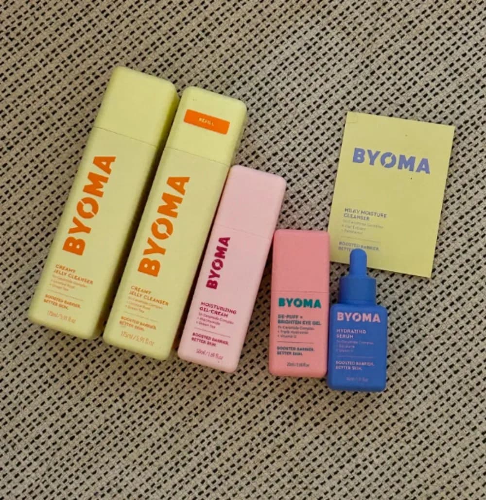 BYOMA Ensemble de soins hydratants pour la peau - Sérum Phyto-Mucin + Huile de récupération - Barrière Boost Soin hydratant anti-rides