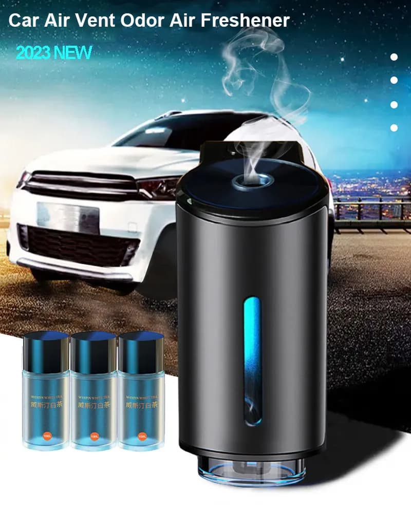 Recharge de diffuseur de parfum pour voiture 10 ml, huile essentielle aromathérapie, mélange de 8 senteurs, longue durée, parfum naturel, remplacement d'arôme