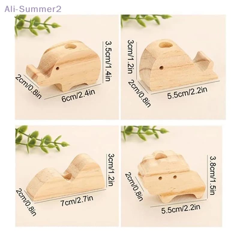 {MX} Diffuseur en bois en forme de Lion/éléphant/balète mignon